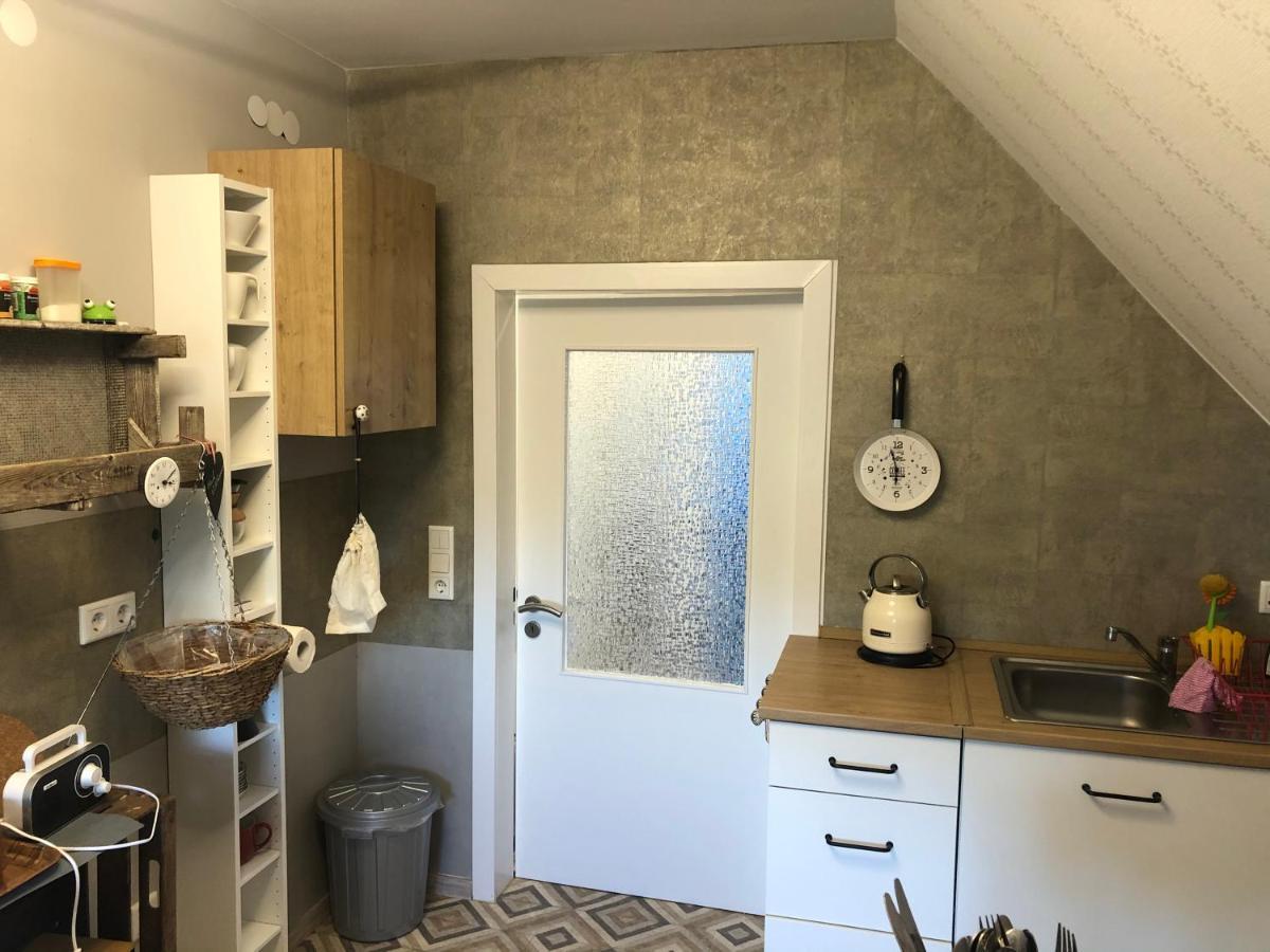 Ferienwohnung Am Haineberg Porta Westfalica Esterno foto